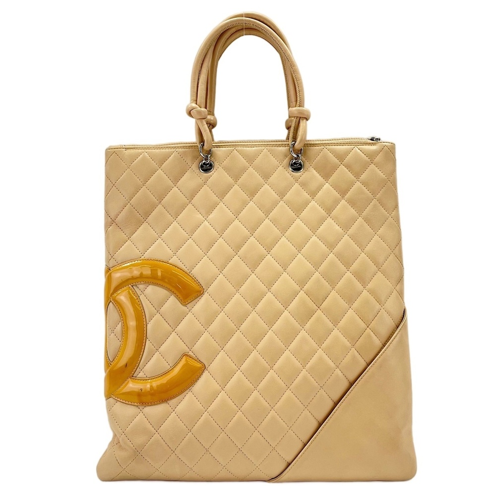 Chanel Cambon Line Tote Bag, Beige